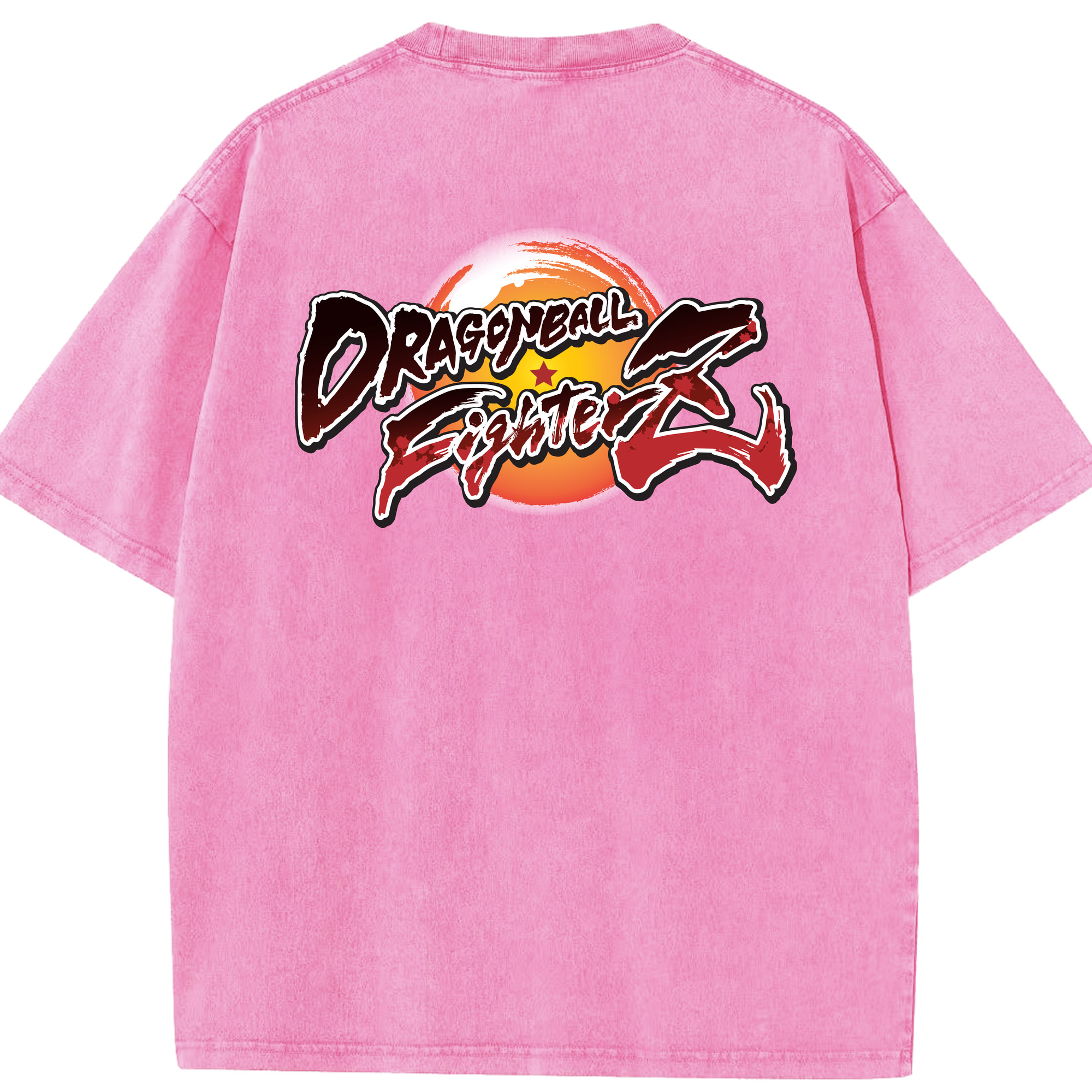 （画像用） ドラゴンボール DRAGON BALL 綿100% ヴィンテージ風 半袖Tシャツ（背面プリント）